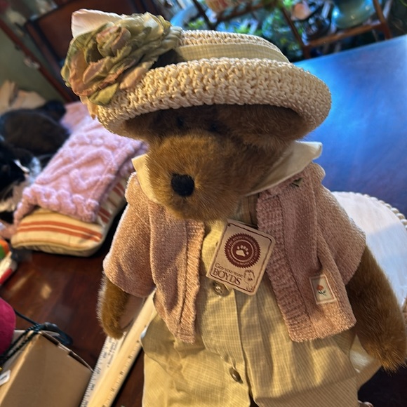 🩷HOST PICK🩷Boyds Collection Vtg Retired Jocelyn Bloomengrows Bear TJ’s Best - Picture 4 of 17